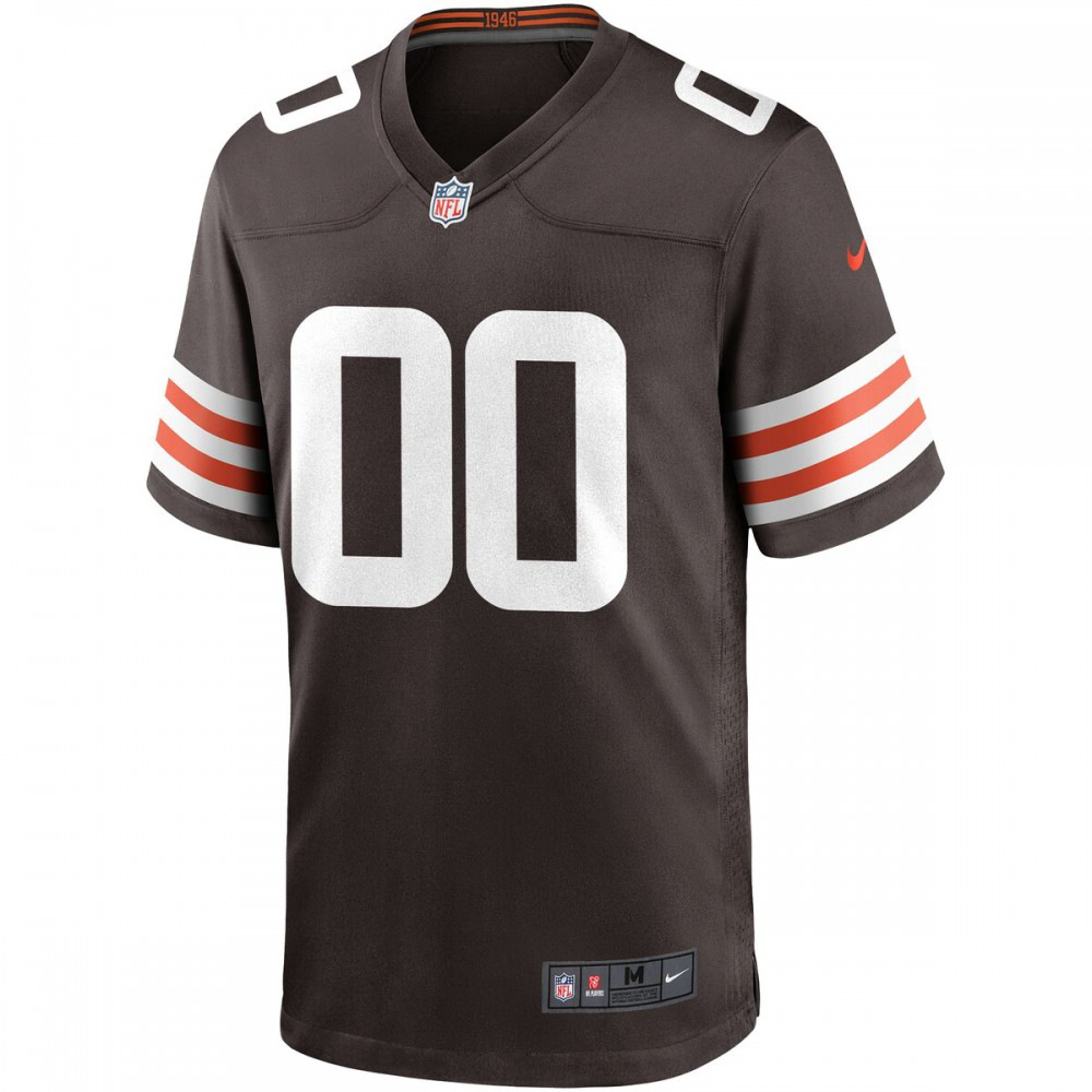 Nike Cleveland Browns Custom Game Jersey - Brown-GridironStore